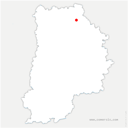 carte de localisation de Jaignes