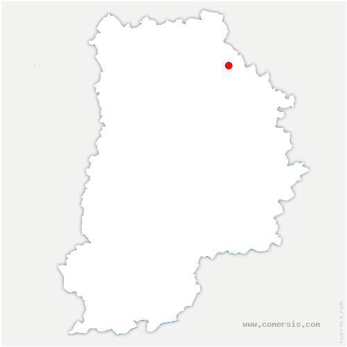 carte de localisation de Jouarre