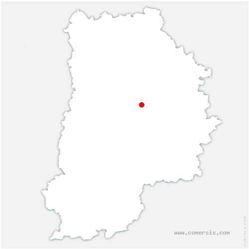 carte de localisation de Lieuvillers