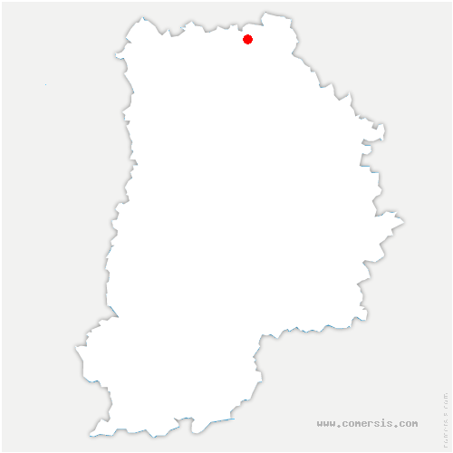 carte de localisation de Lizy-sur-Ourcq