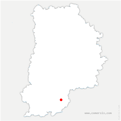 carte de localisation de Lorrez-le-Bocage-Préaux