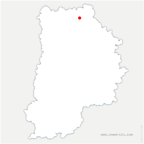 carte de localisation de Mary-sur-Marne