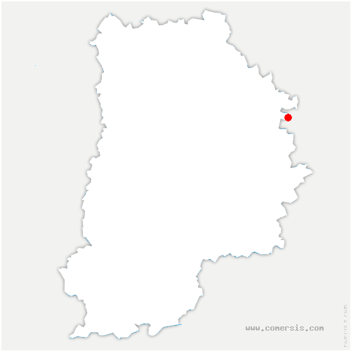 carte de localisation de Meilleray