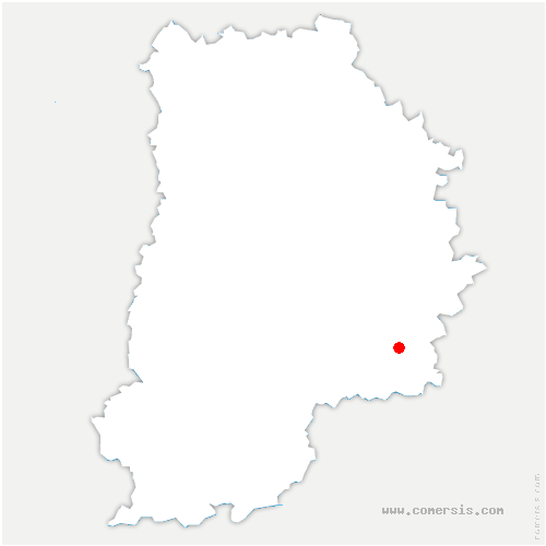carte de localisation de Moigny-sur-École