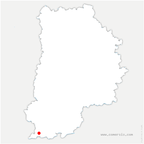 carte de localisation de Mondreville