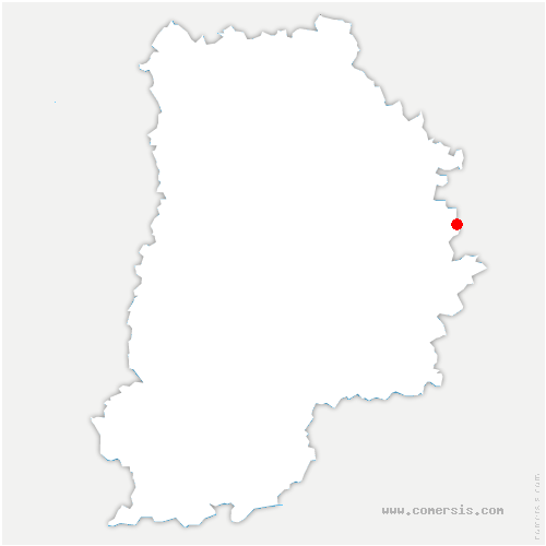 carte de localisation de Montceaux-lès-Provins