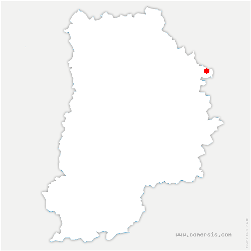 carte de localisation de Montdauphin