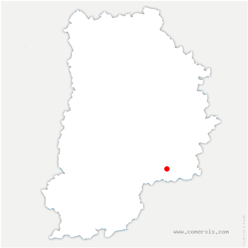 carte de localisation de Montépilloy