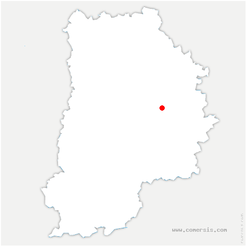 carte de localisation de Nerville-la-Forêt