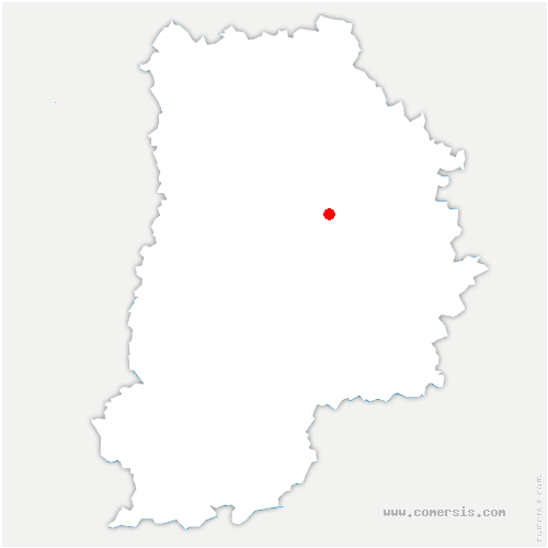 carte de localisation de Nesles-la-Vallée
