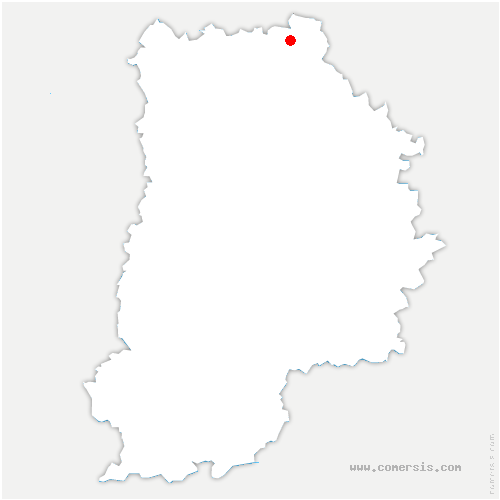 carte de localisation d'Ocquerre