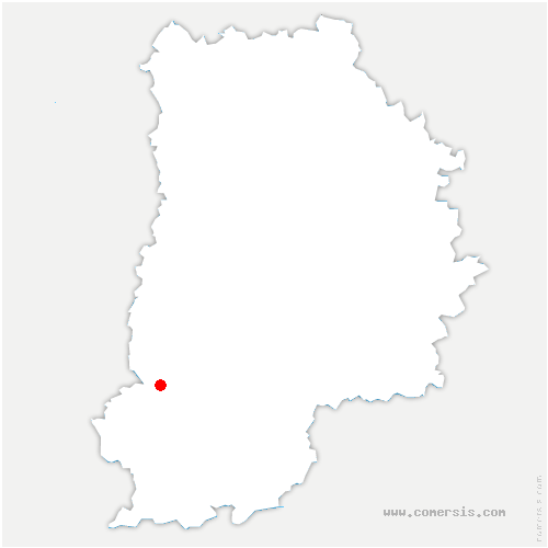 carte de localisation d'Oigny-en-Valois