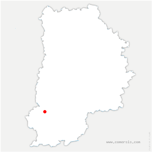 carte de localisation de Passy-en-Valois