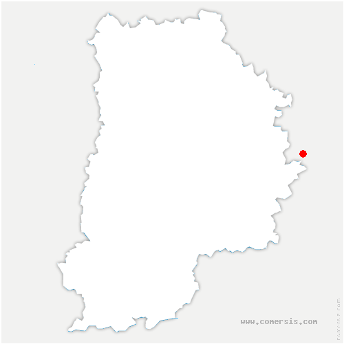 carte de localisation de Puiseux-en-France