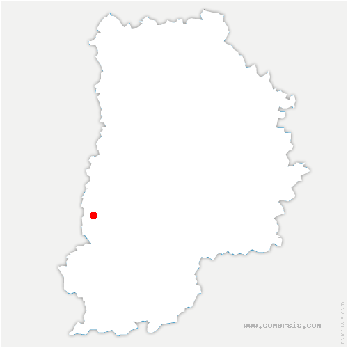 carte de localisation de Puiseux-en-Retz