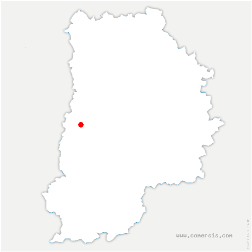 carte de localisation de Réau