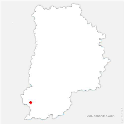 carte de localisation de Rumont