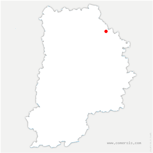 carte de localisation de Saâcy-sur-Marne