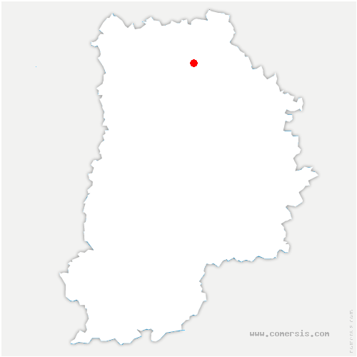 carte de localisation de Saint-Jean-les-Deux-Jumeaux