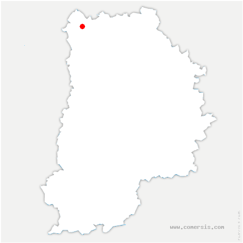 carte de localisation de Saint-Mard