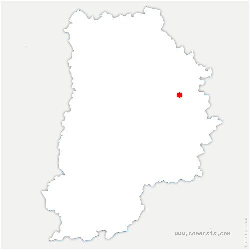 carte de localisation de Saint-Martin-du-Tertre