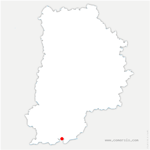 carte de localisation de Souppes-sur-Loing