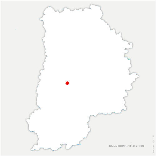 carte de localisation de Thury-sous-Clermont