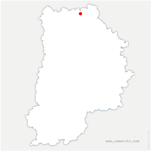 carte de localisation de Trocy-en-Multien