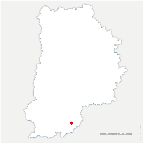 carte de localisation de Vaux-sur-Lunain