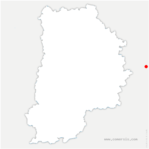 carte de localisation de Vémars