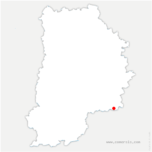 carte de localisation de Versigny