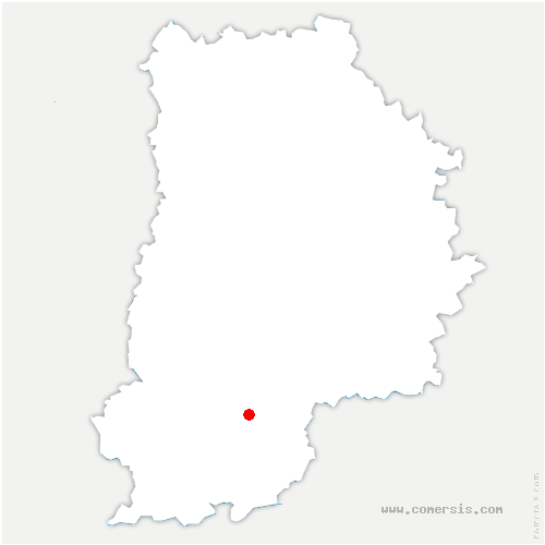 carte de localisation de Villecerf