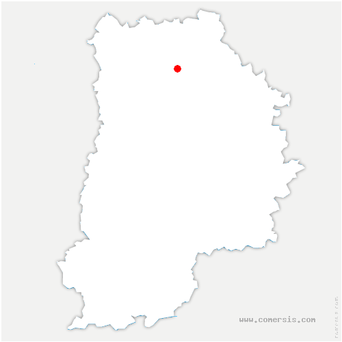 carte de localisation de Villemareuil