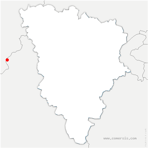 carte de localisation d'Amenucourt