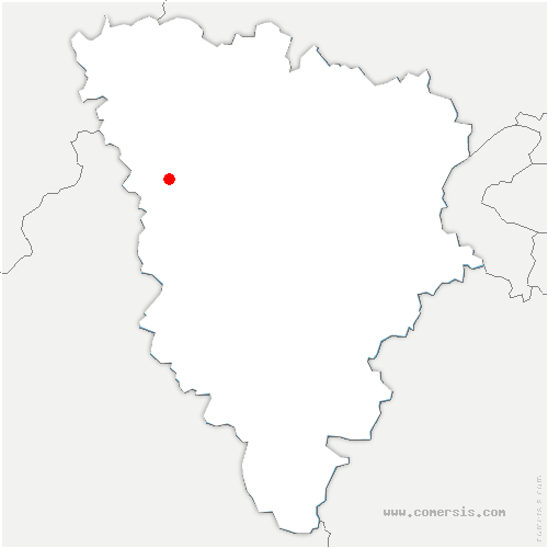 carte de localisation du Bellay-en-Vexin