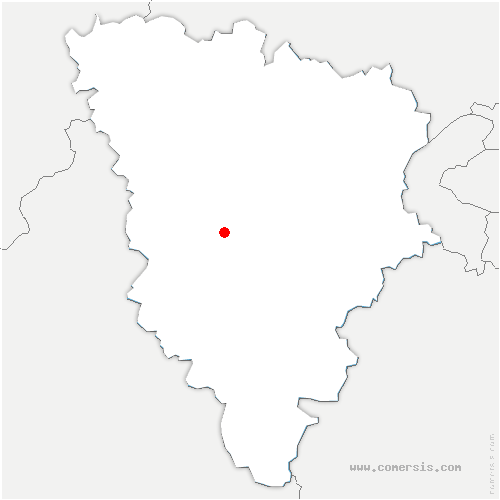 carte de localisation de Boissy-sous-Saint-Yon