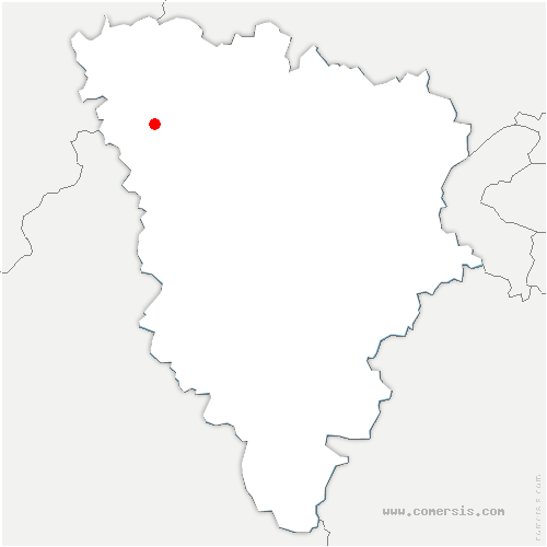 carte de localisation de Boullay-les-Troux