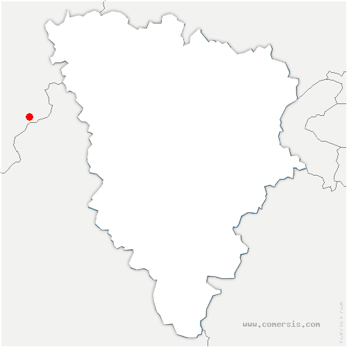 carte de localisation de Bray-et-Lû