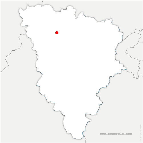 carte de localisation de Chalifert