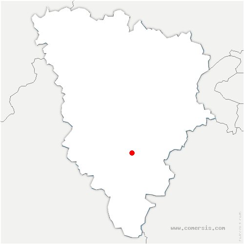 carte de localisation de Châtillon