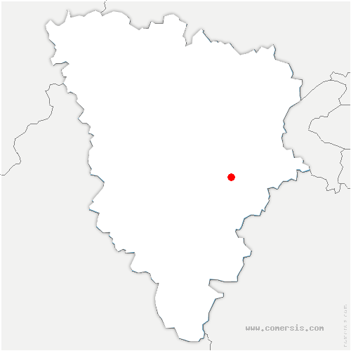 carte de localisation de Chauvry