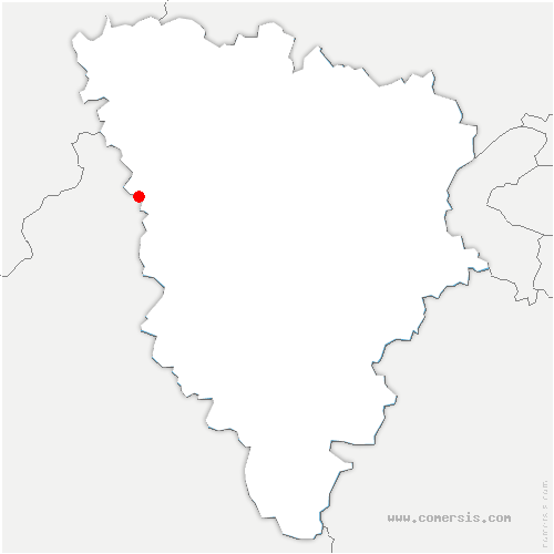 carte de localisation de Cléry-en-Vexin