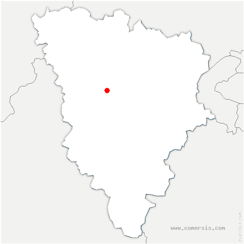 carte de localisation de Cormeilles-en-Vexin