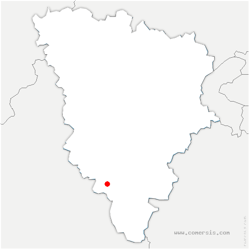 carte de localisation d'Émancé