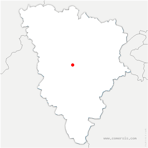 carte de localisation d'Ennery