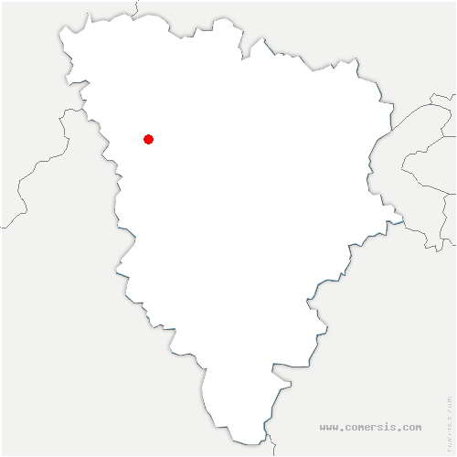 carte de localisation de Forges-les-Bains