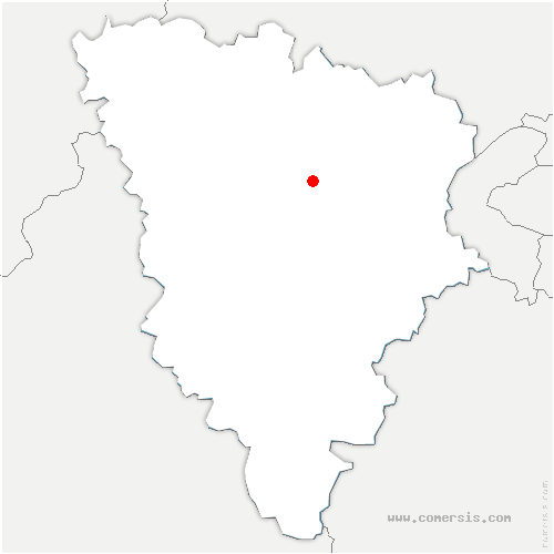 carte de localisation de Frouville