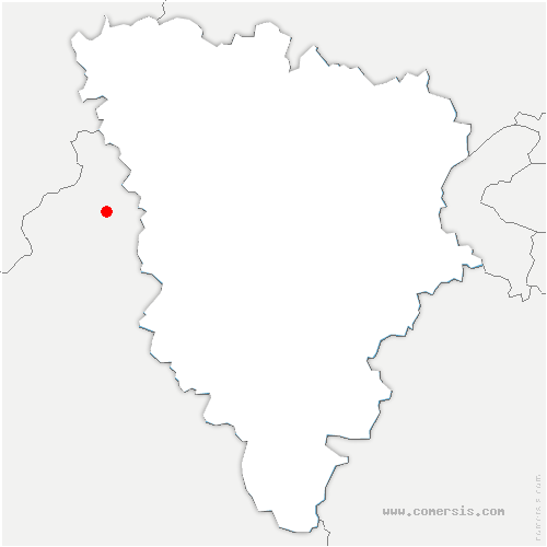carte de localisation de Genainville