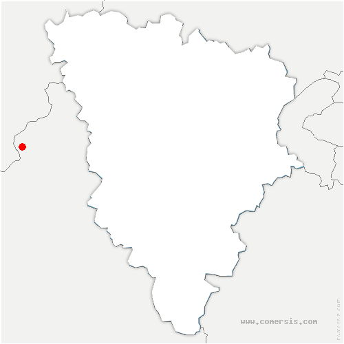 carte de localisation d'Haute-Isle