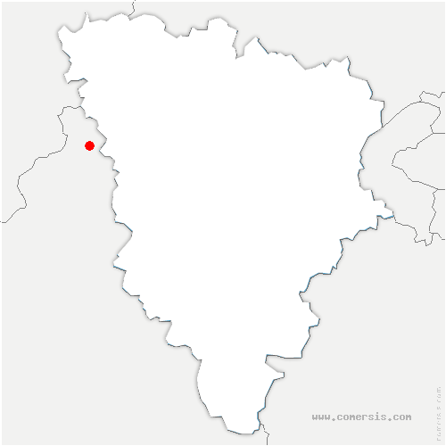 carte de localisation de Magny-en-Vexin